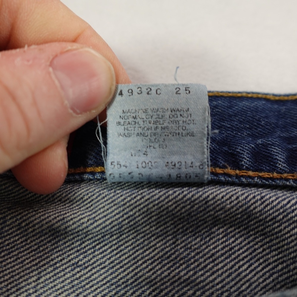 Vintage Y2K Levi's 527 42x32 Act 40x32 Jeans Baggy Wide Leg Skater Grunge Denim‎ - Picture 8 of 16